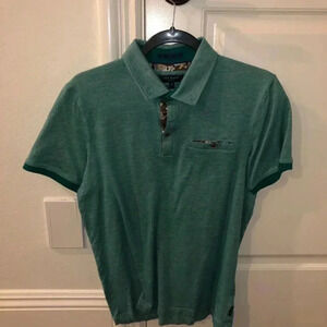 Ted Baker Turquoise Collared Shirt